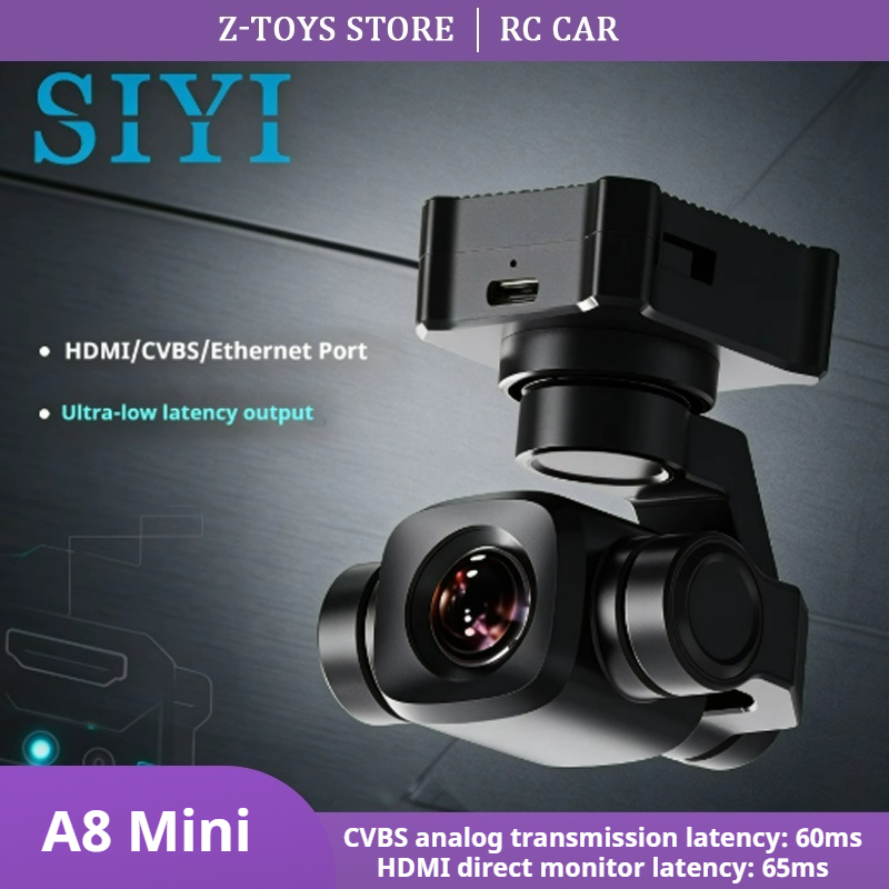 Drone Aerial Photography - SIYI A8 ミニ 4K ズーム ジンバルカメラ。暗視機能付きで、ドローンによる空撮に最適なアクセサリー。