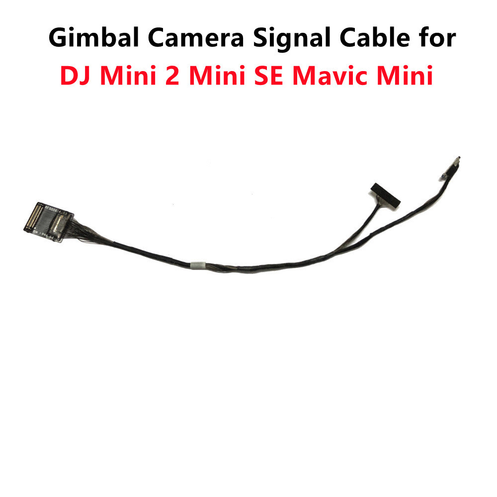 Drone Video Production - DJI Mavic Mini/Mini 2/SE用ジンバルカメラ信号ケーブル、Mini SEドローン用PTZ伝送フレックスワイヤー修理交換部品