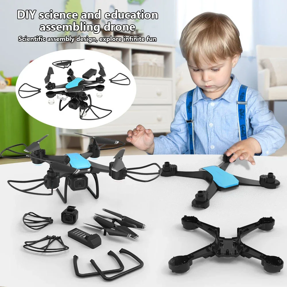 Drone Video Production - JJRC H108 DIY 教育用組み立てミニドローン インタラクティブトレーニング 定高度