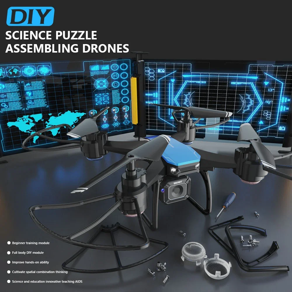 JJRC H108 DIY 教育用組み立てミニドローン イン - Drone Video Production のレビューと価格