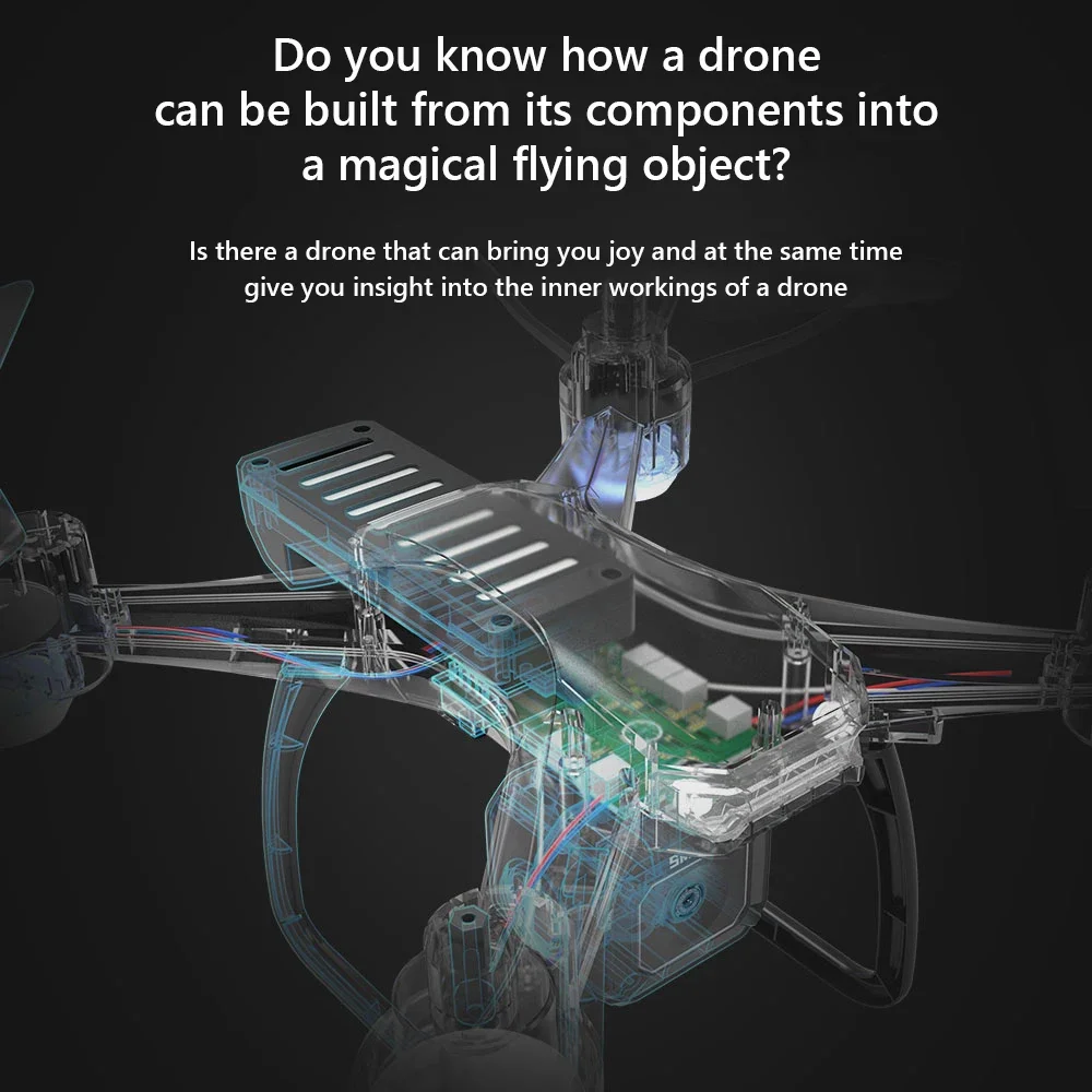 JJRC H108 DIY 教育用組み立てミニドローン イン - Drone Video Production のレビューと価格