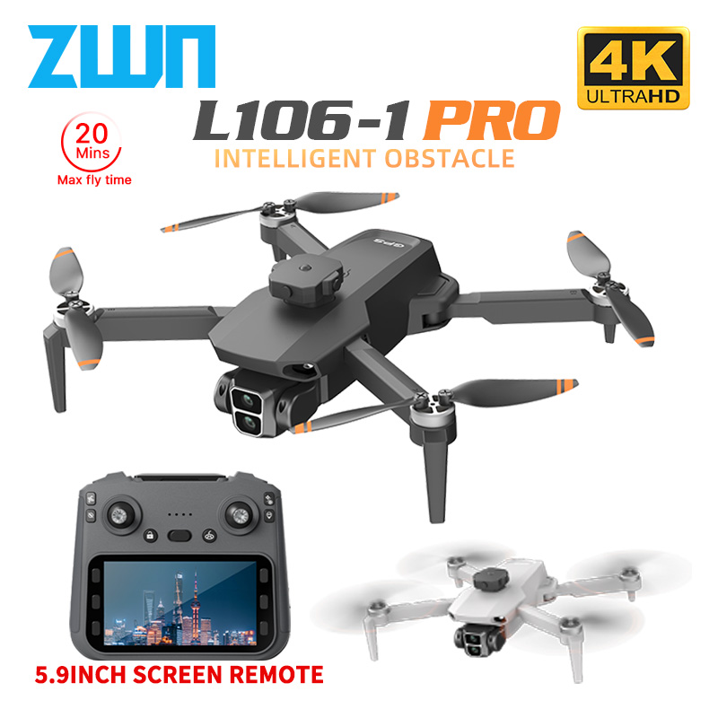L106-1PRO GPS プロフェッショナルドローン 4K - Drone Surveying のレビューと価格