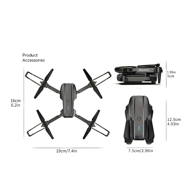 FACEGLE UAV E99 Nova RCドローン ミニ - Drone Video Production のレビューと価格
